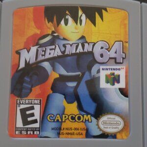 Mega Man 64 Video Game Nintendo 64 N64
